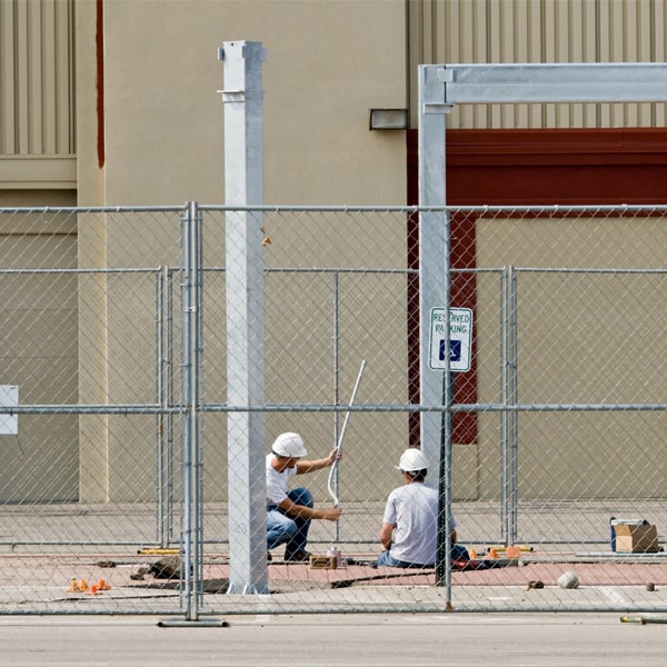 how much time can i lease the temporary fence for my building site or event in Crystal Lake IL